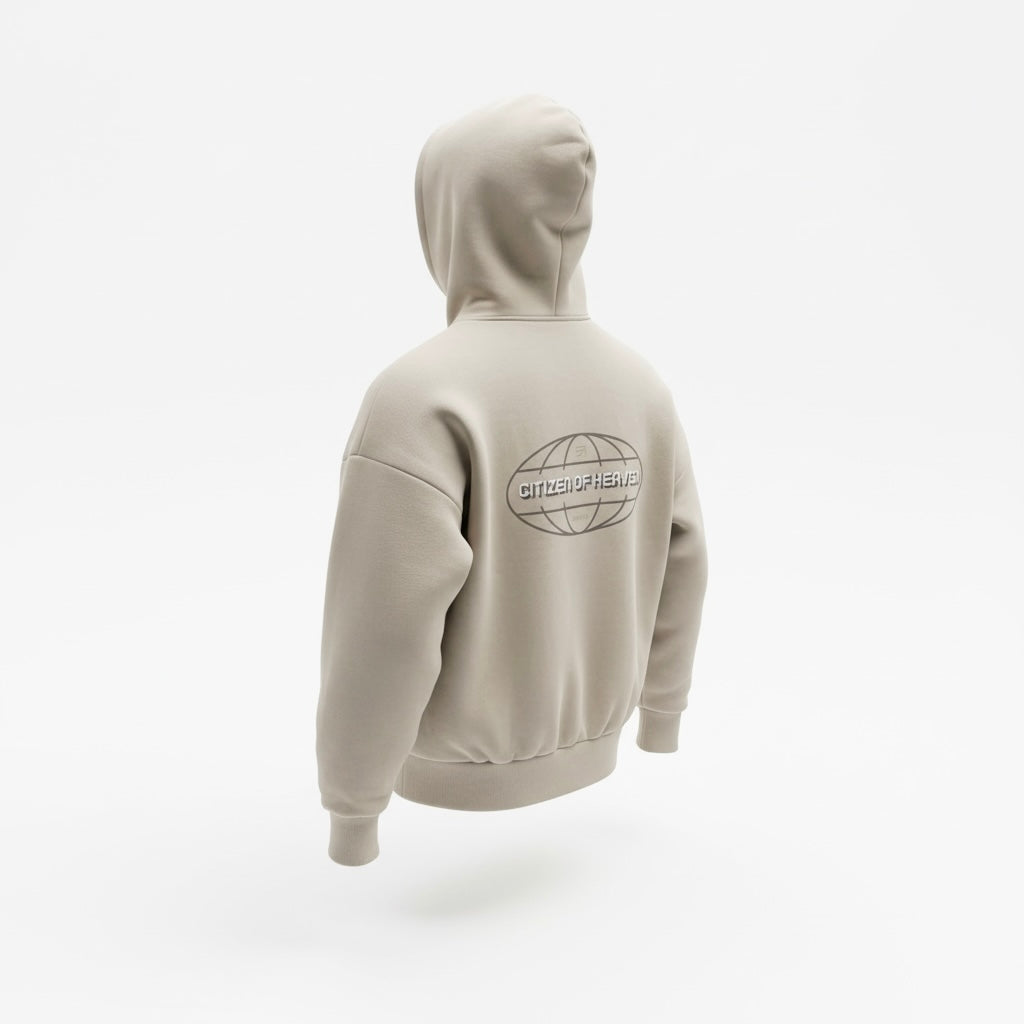 Heavyweight Hoodie | Smokey Taupe
