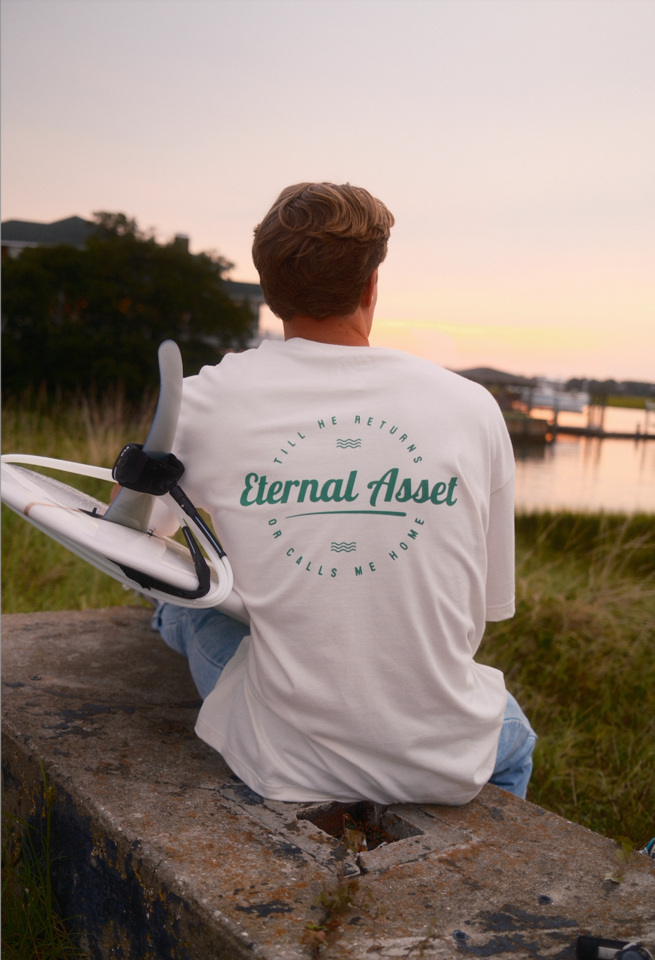 Retro Tee | Vintage White